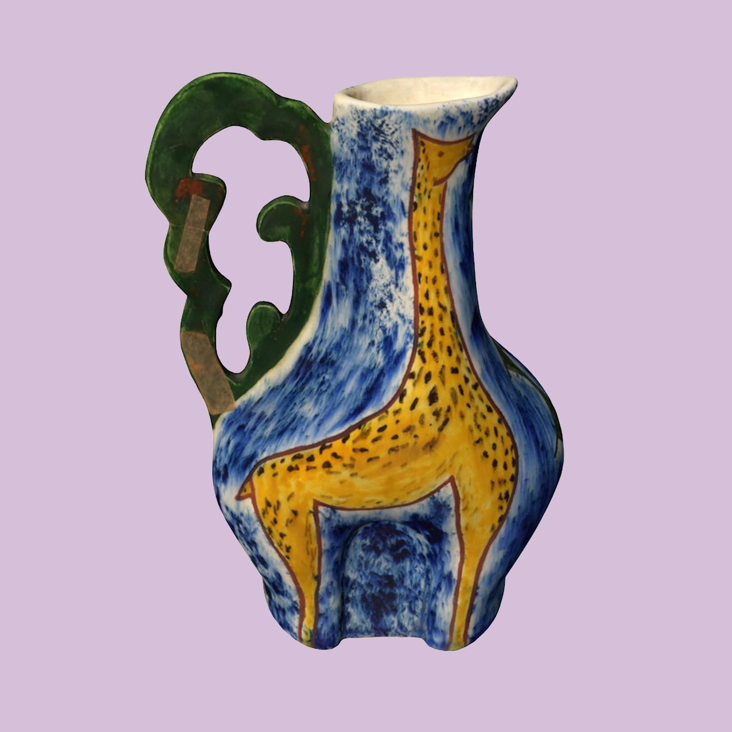 Pitcher with a Single Handle
