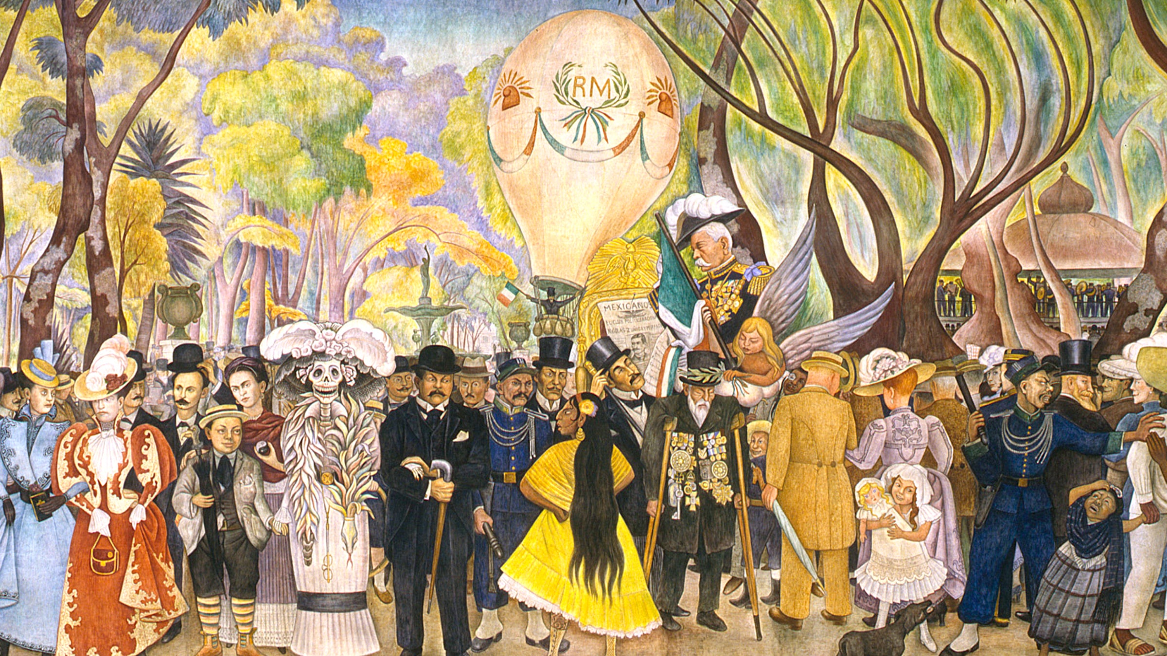Frida Kahlo and Diego Rivera 