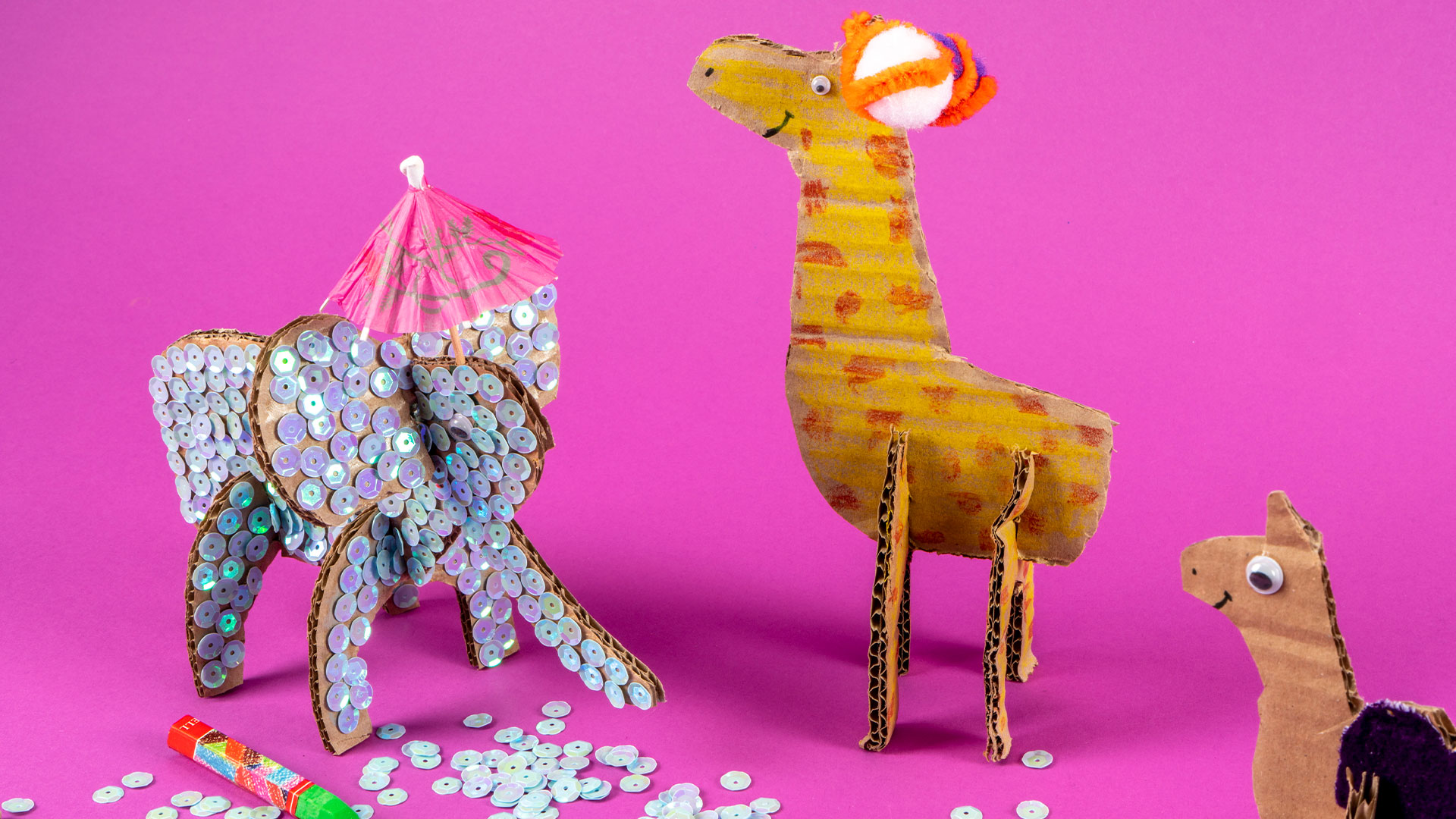 3D Animal Figures (Middle School) slide 3