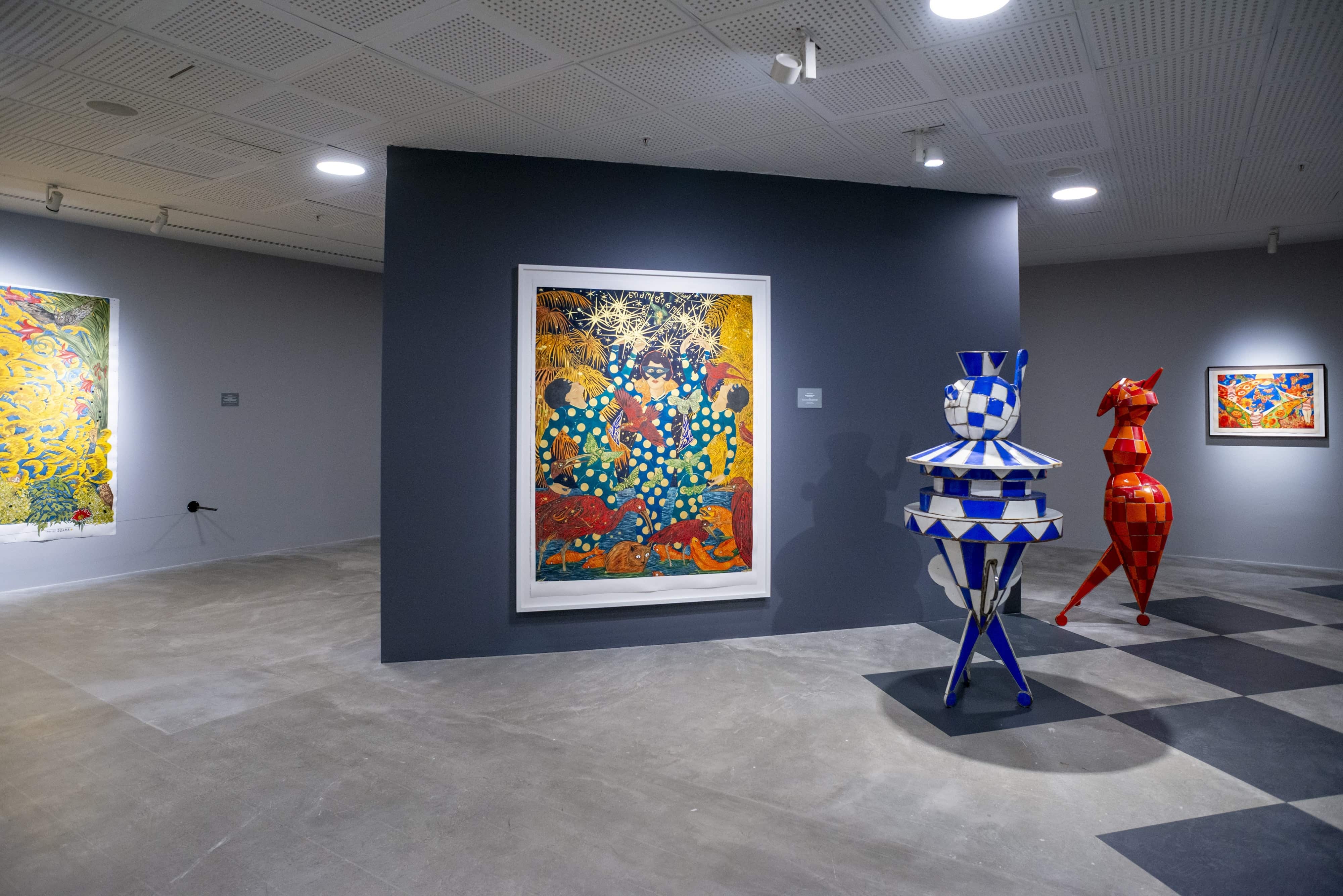 MARCEL DZAMA <br> Dancing with the Moon gallery 2