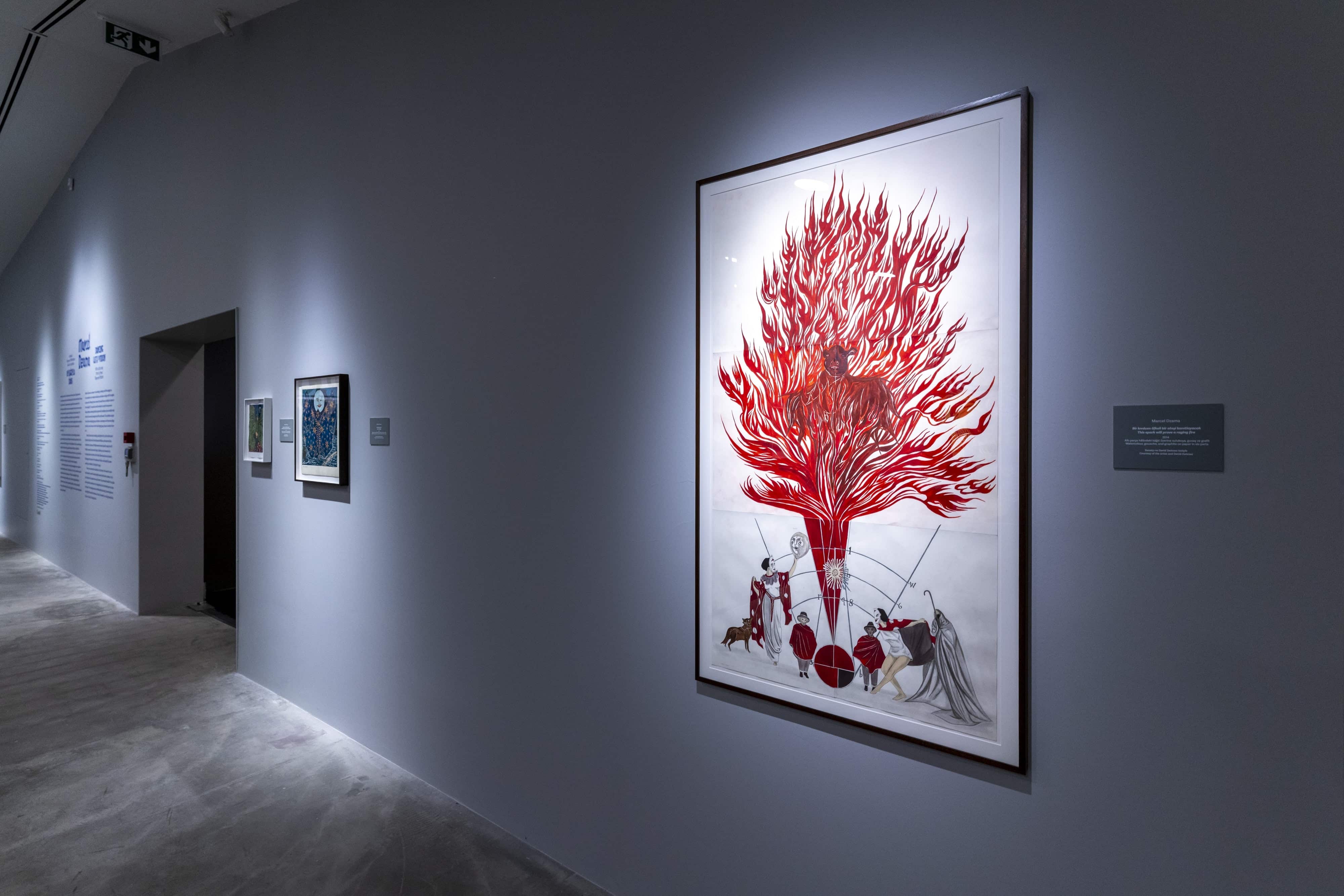 MARCEL DZAMA <br> Dancing with the Moon gallery 13