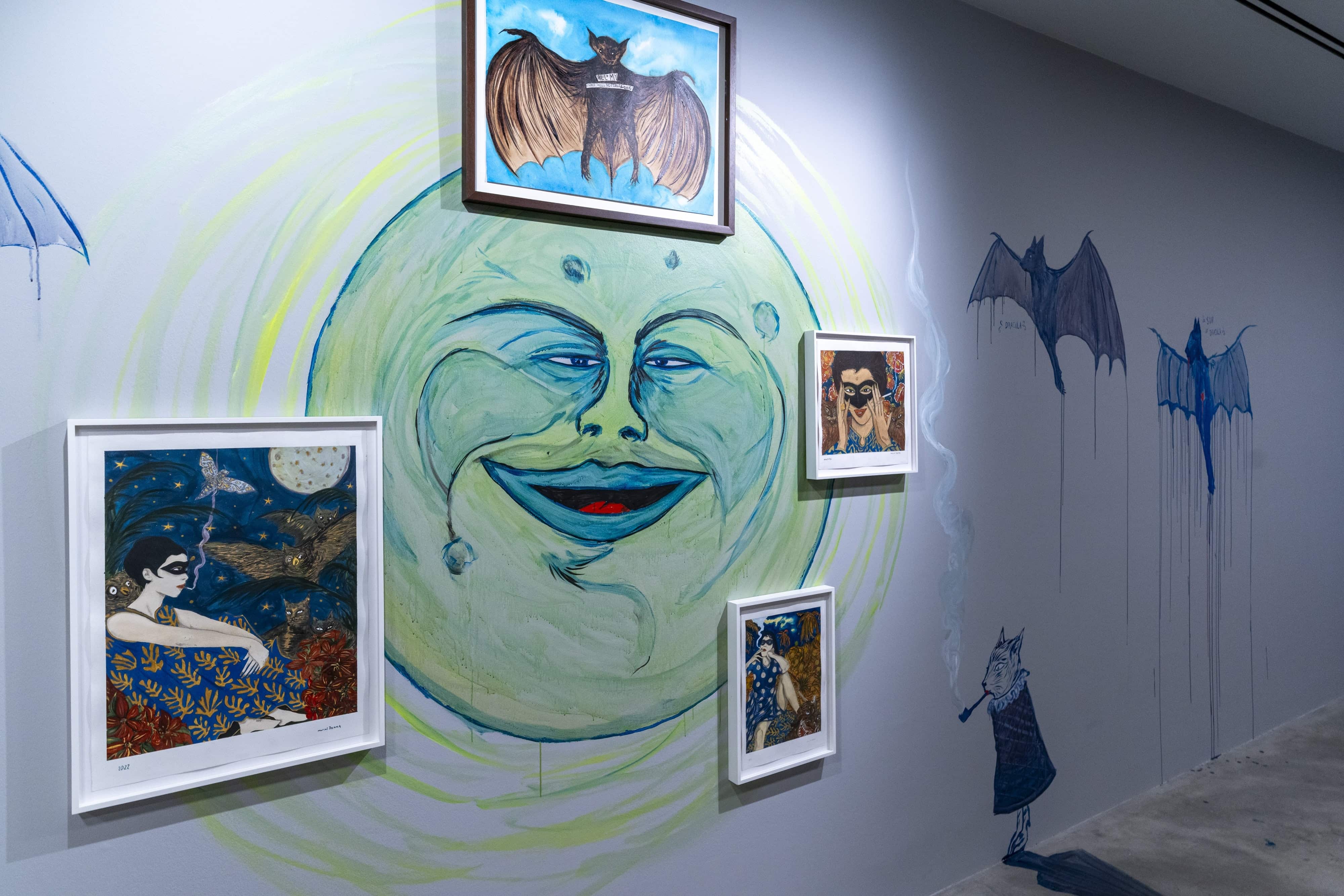 MARCEL DZAMA <br> Dancing with the Moon gallery 15