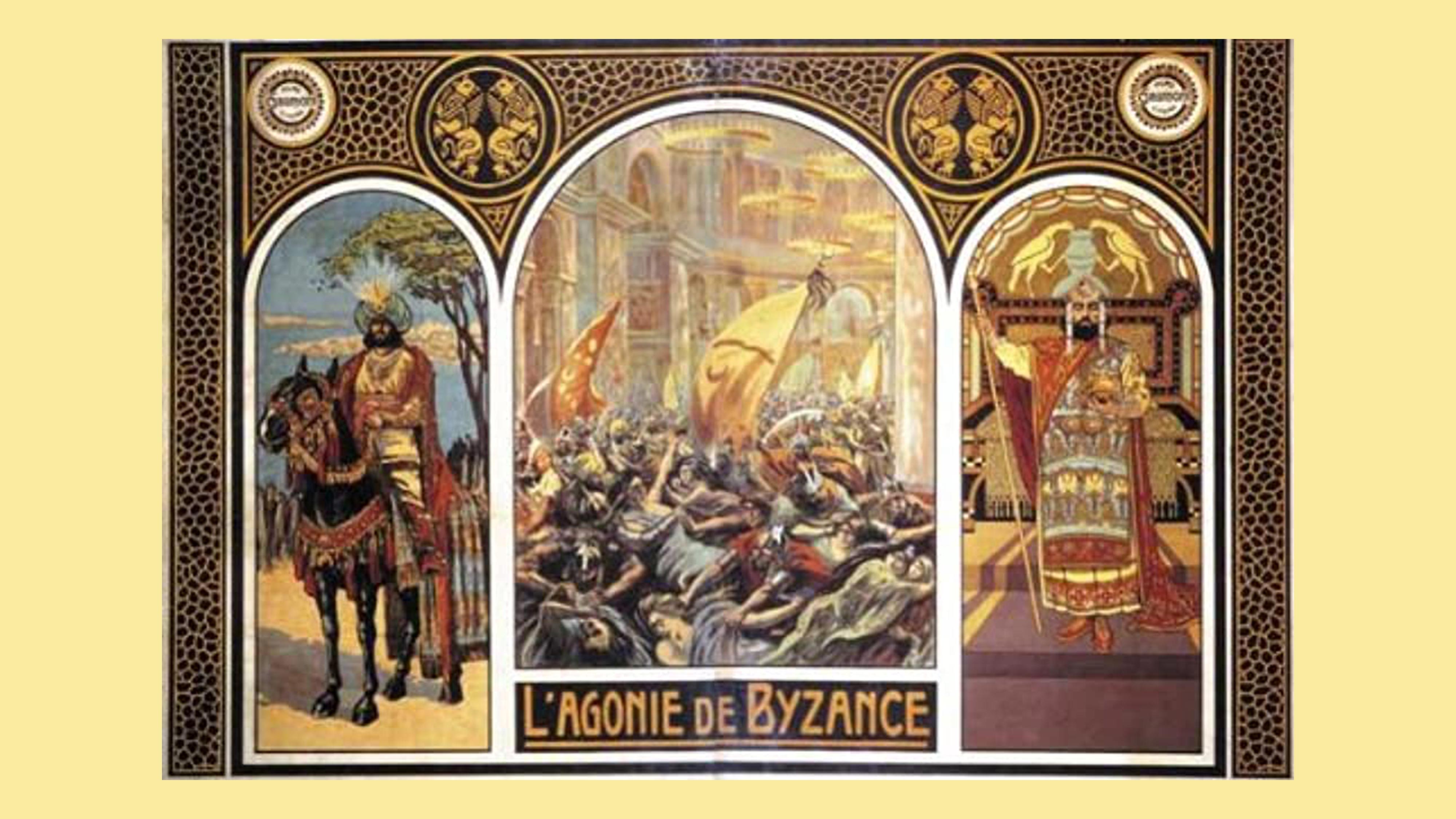 The Agony of the Byzantine slide 0
