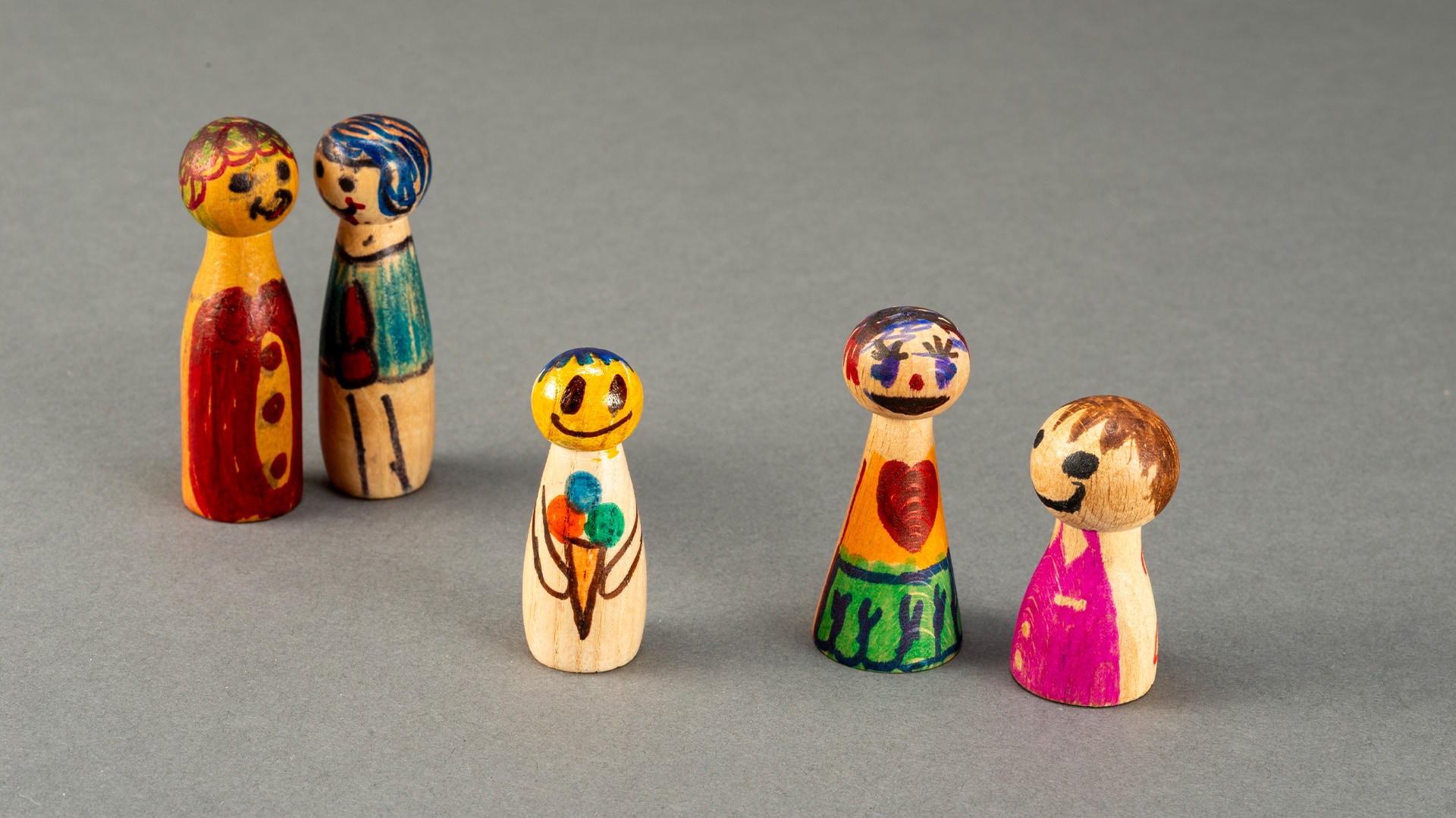 Wooden Figures: Character Design slide 1