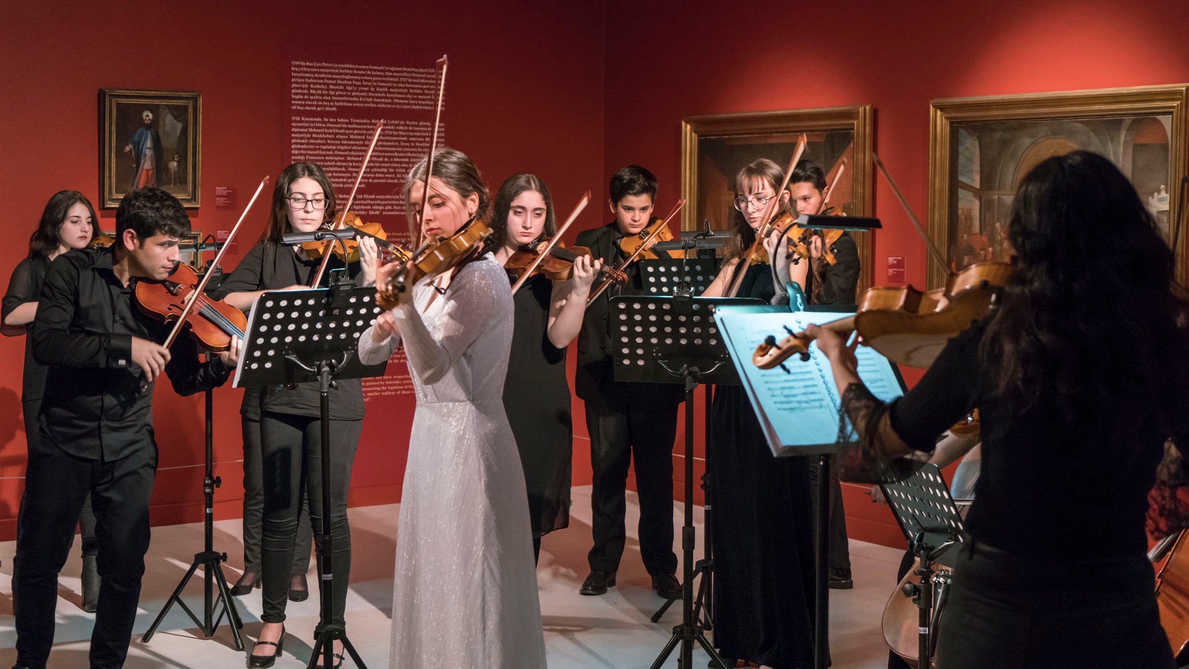 Music for Peace at the Museum! <br/>Harmonic Breezes slide 0