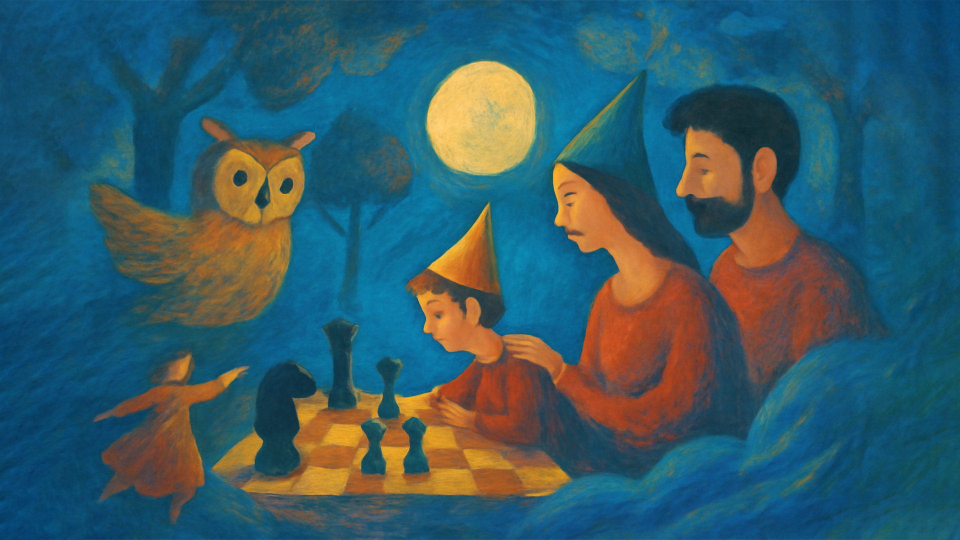 Chess Dance by Moonlight: Parent-Child Museum Experience slide 0