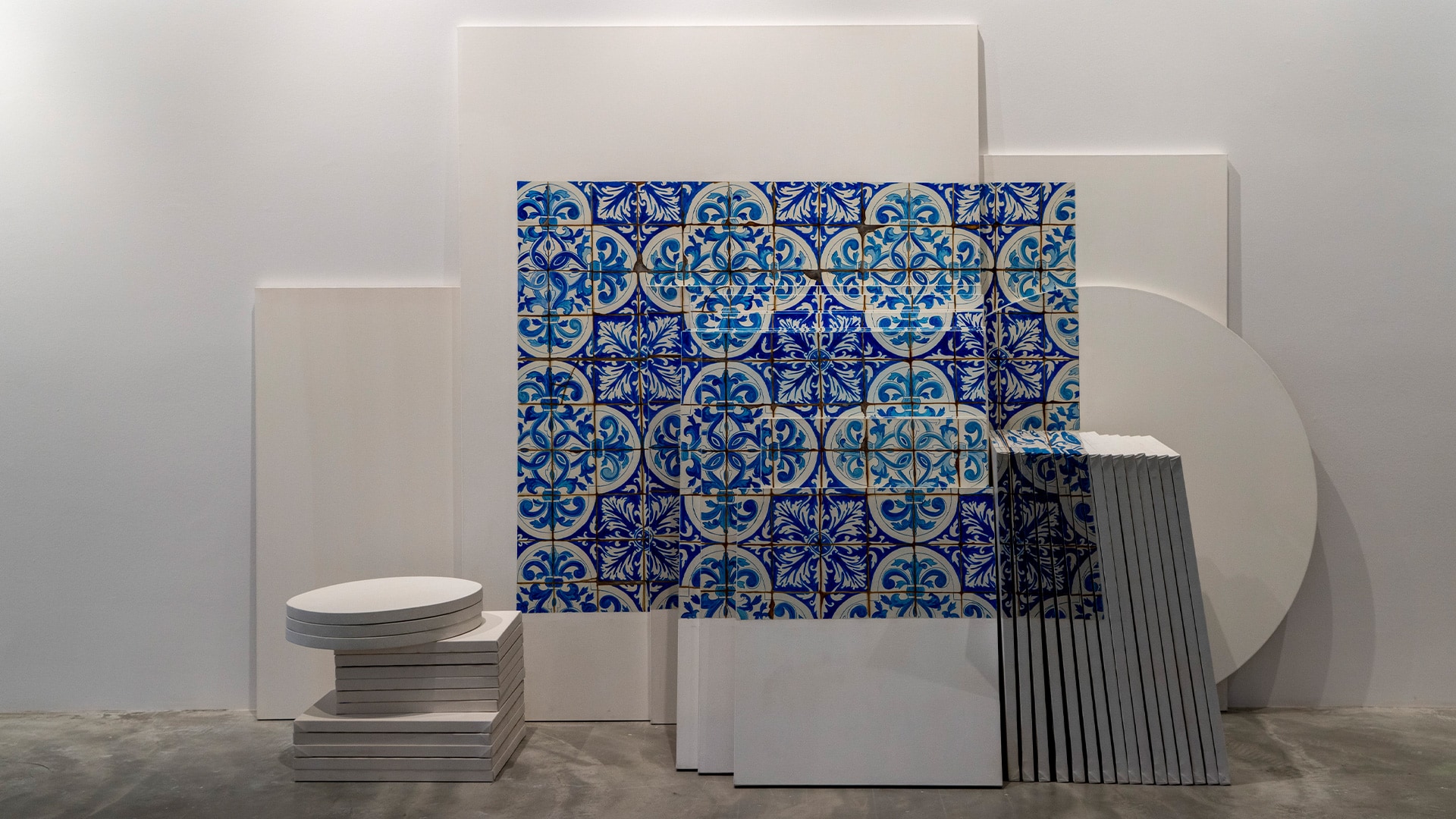 Tile Making: Blue-White Style slide 1