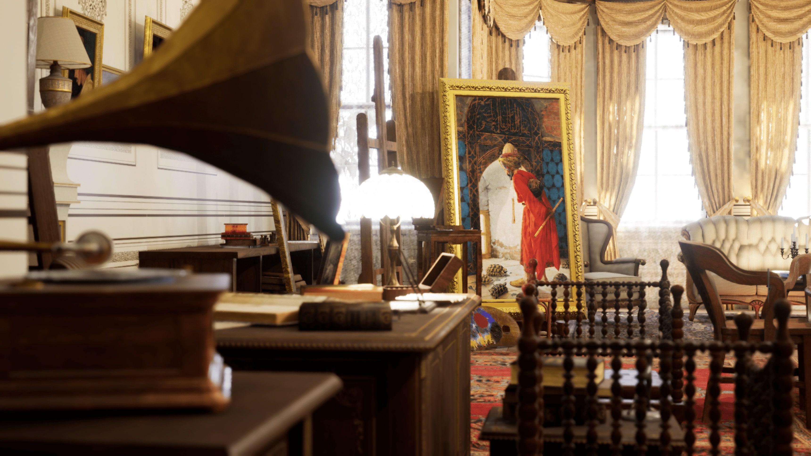 A Journey into the World of Osman Hamdi Bey<br>Virtual Reality Experience gallery 2
