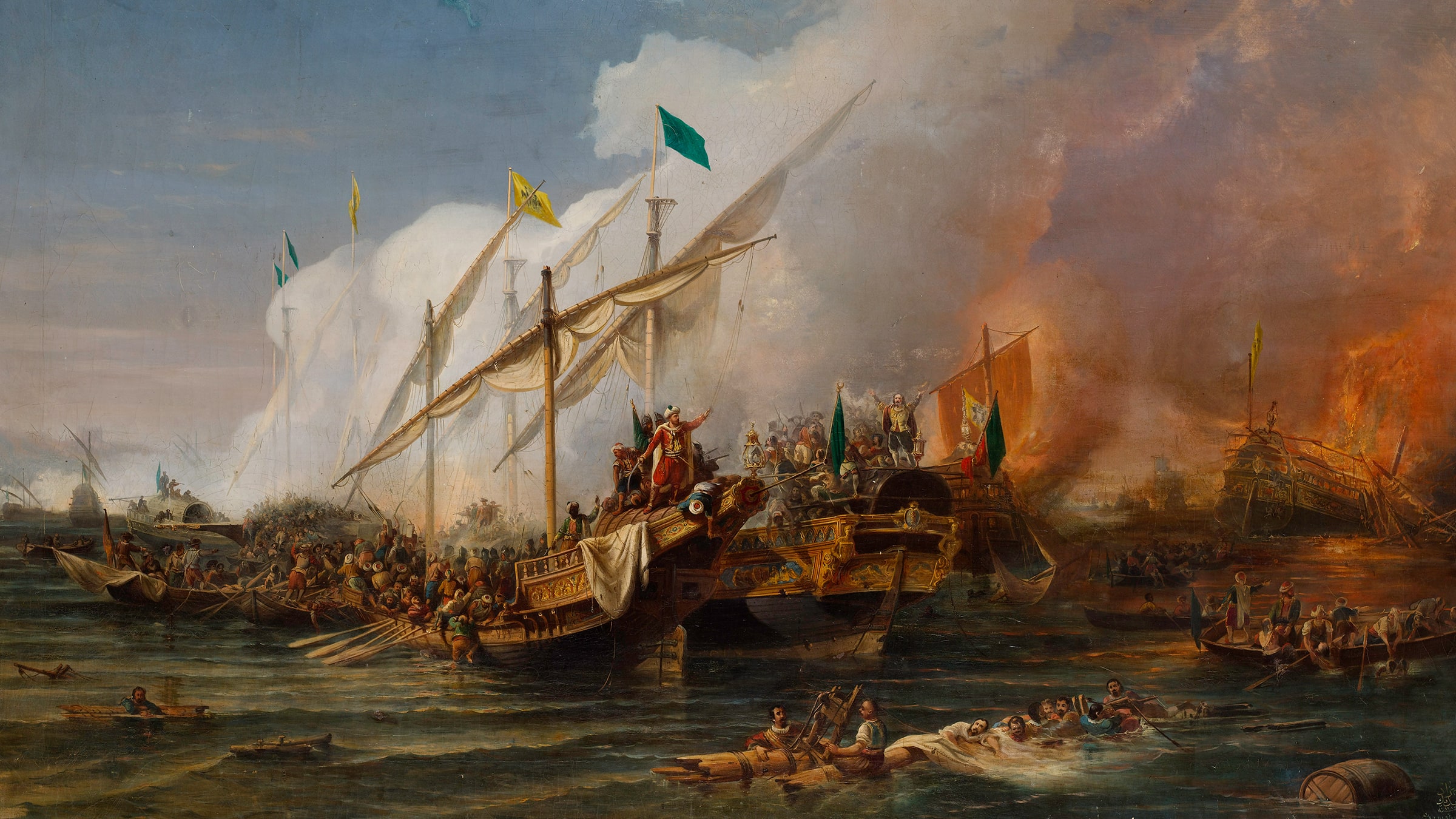 Pera Museum The Logbook of the Ottoman Navy