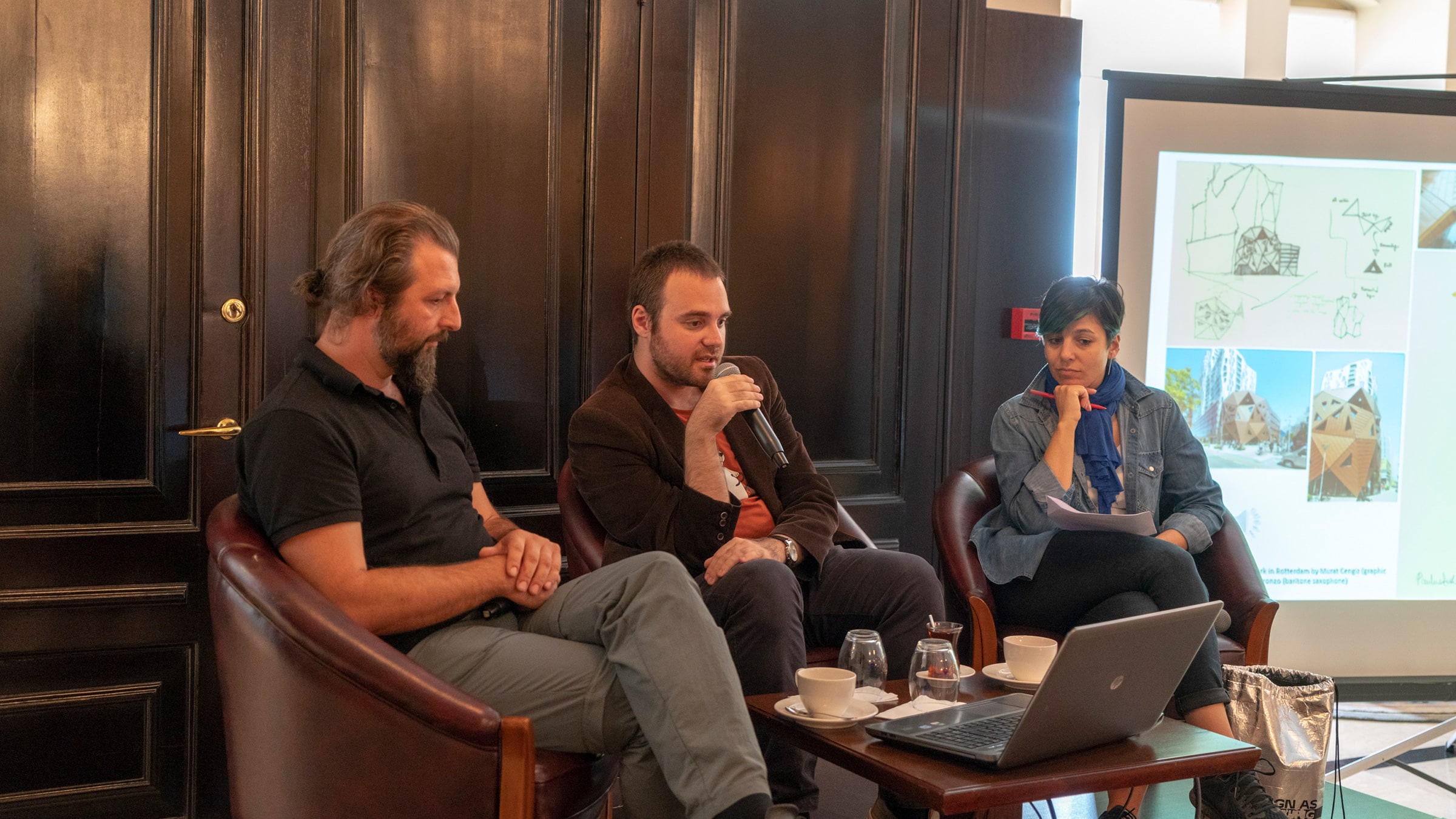 Designer Conversations <br> Ali Murat Cengiz + Gökçe Gürçay (MANG) slide 0
