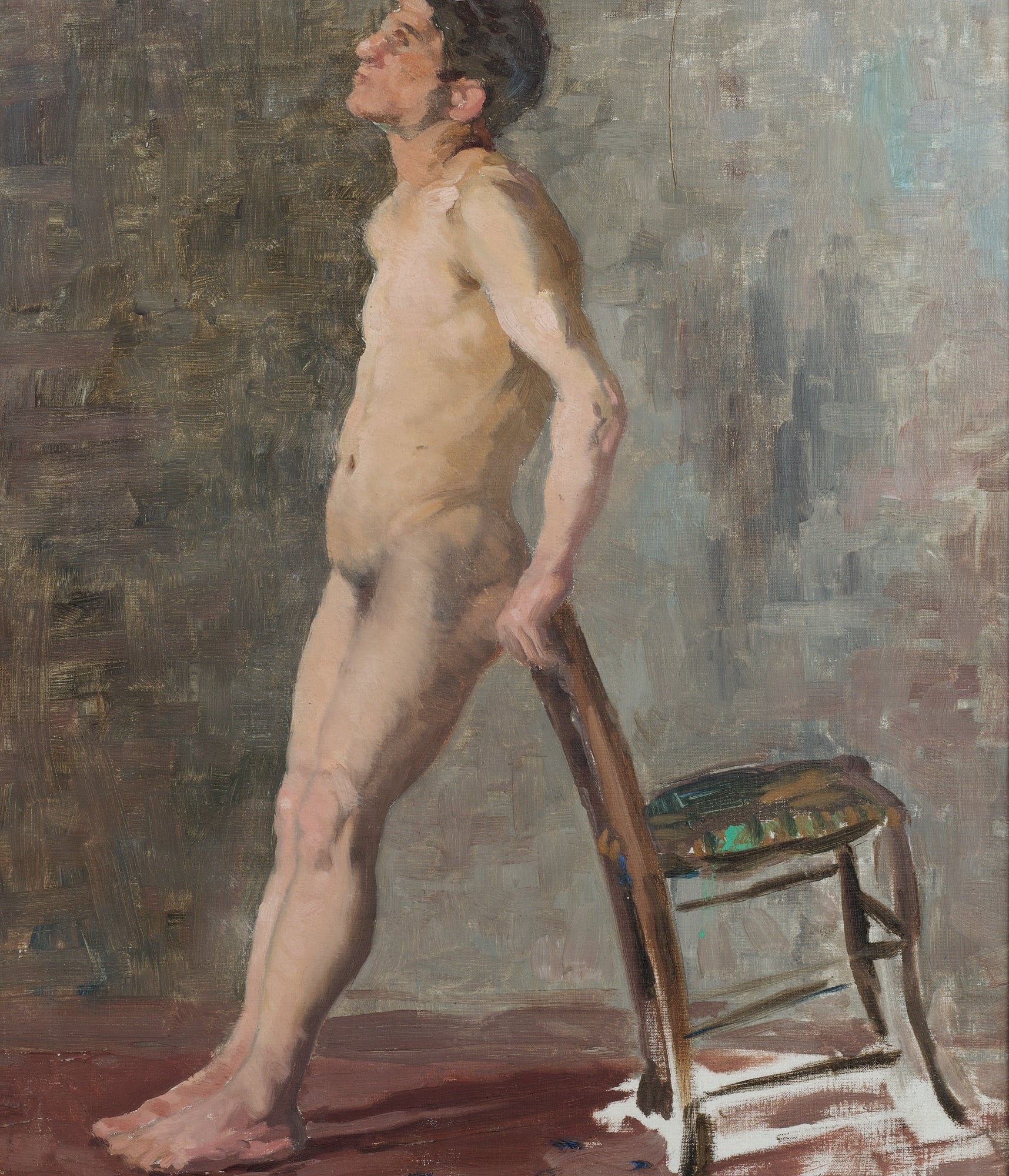 Young Man at the Studio